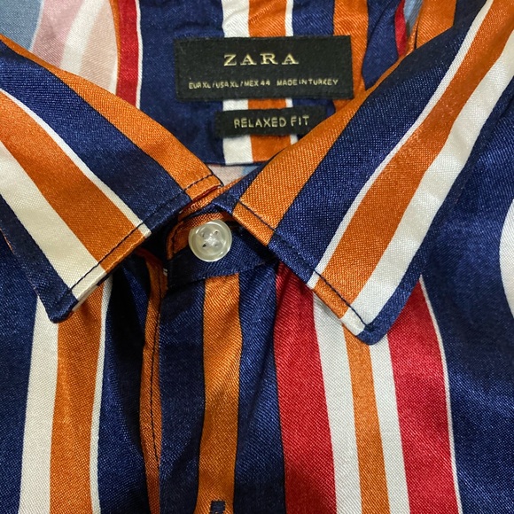 Casual Button Down Striped Shirt - Picture 1 of 4